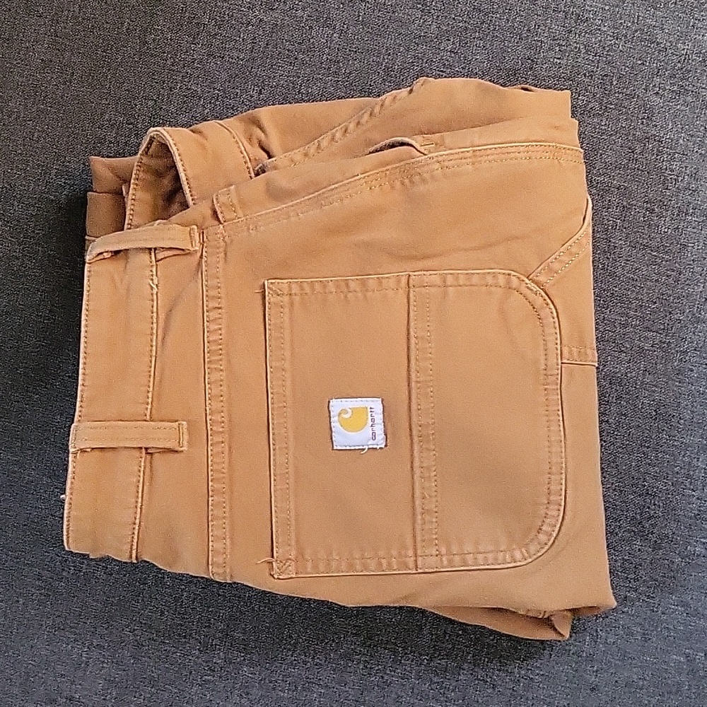 Carhartt Women's Canvas Work Pant - Relaxed Fit - Rugged Flex® size 10